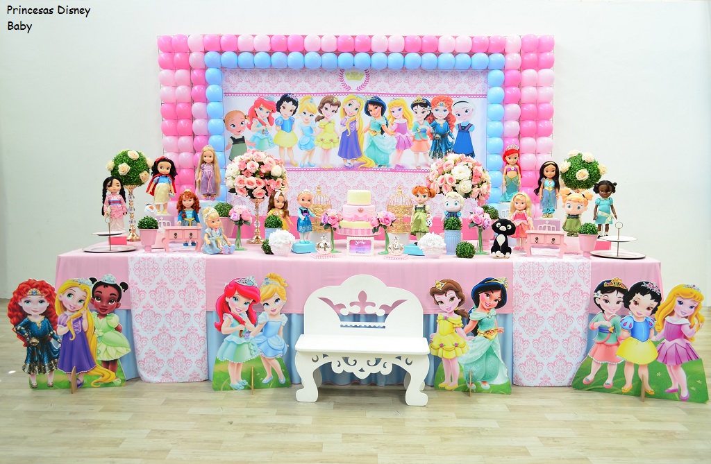 Mini Bolo Fake Princesas Disney para Mini Table