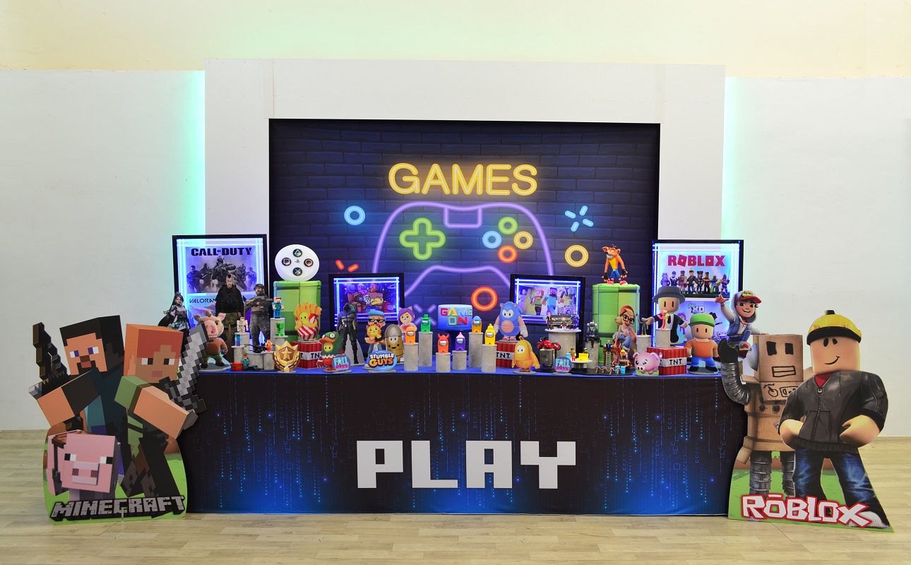 Top Games – Arte Alegria  Decoração para Festa Infantil
