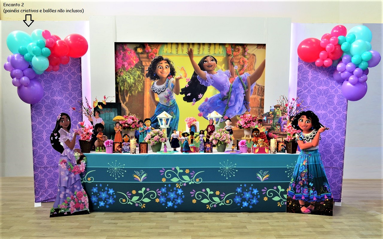 Kit Decoração De Festa Infantil Encanto